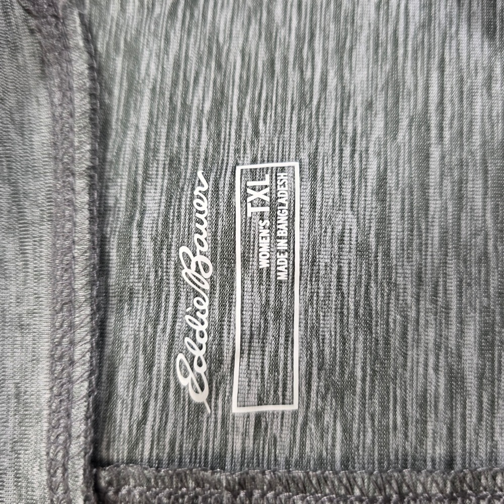 NEW Eddie Bauer Resolution LS Tee Dark Smoke Grey Heather XL Long Sleeve Shirt - Picture 5 of 9